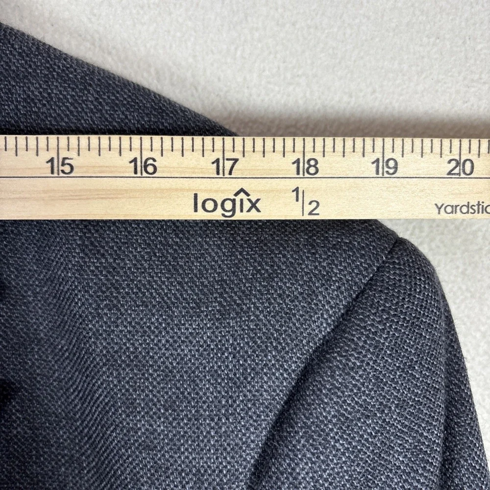 Jos. A. Bank Travelers‎ Collection Wool Sport Jacket Blazer 43R Dark Herringbone